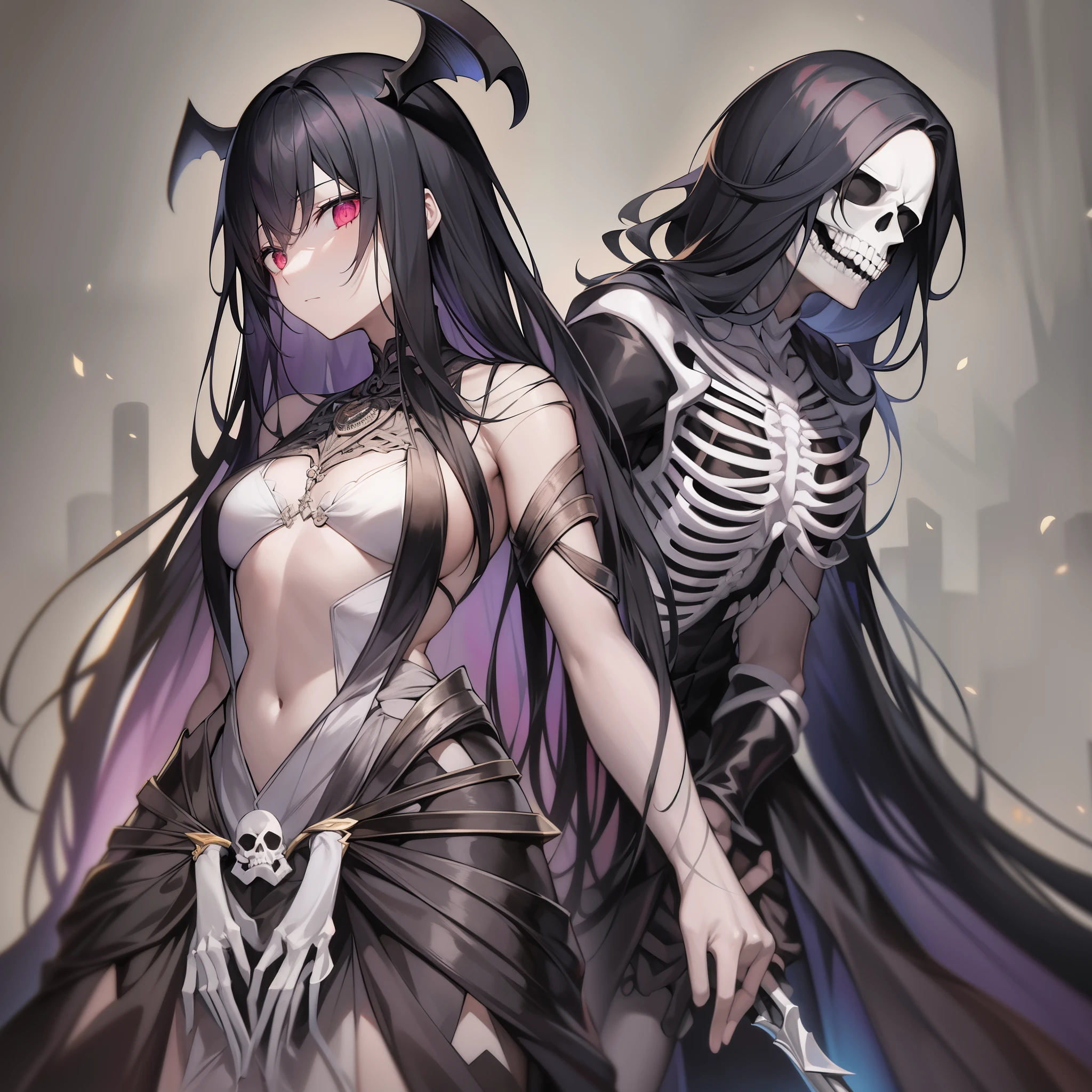 Tartarus、graveyard、eerie atmosphere、Purpuritis、green flame、Qingyan、grim Reaper、skeleton、人型skeletonの軍隊、A god who is said to control the death of life, and similar legends exist all over the world.。Tartarusにおいては魂の管理者、The concept of death has been personified in the West.、生きたskeletonとして描かれるようになったのは中世以降be[1]。As a character in folklore、Often depicted with a scythe in hand、It is said that it collects the souls of people who will soon die.。in the UK and Germany、grim Reaperは男性として表現されるのが一般的だが、France、Spain、In Italy, it is not uncommon for them to appear as women.[2]。 Since the late 1800s、英文学においてgrim Reaperというキャラクターはグリム・リーパー（Grim Reaper）became known as。The term Grim Reaper first appeared in literature in 1847.『The Circle of Human Life』be[3][4][5]。 After that、generally a scythe、Or carry a small grass-cutting sickle、It is depicted as a skeletal human figure wearing a damaged robe based on black.、sometimes mummified、Sometimes he rides a horse that is completely skeletal.。Also、legs don&#39;t exist、Many things are always floating、He is also depicted with black wings.。 These commonly imagined disasters々しいgrim Reaperの姿は、It&#39;s a kind of allegory、死を擬人化したものbe。Its appearance changes greatly depending on myths, religions, and works.。Sometimes they have eerie designs that are different from the skeletons.。 When you raise that scythe once、It is said that a sickle that is swung down will always capture someone&#39;s soul.、grim Reaperの鎌から逃れるためには、It is said that the soul of another person must be sacrificed.。 In ghost photography、鎌を持ったgrim Reaperが写ると命に関わる危険の前兆で、Even if you don&#39;t have a sickle, some kind of crisis will occur.、There is also a superstition that。 fundamentally、grim Reaperは悪い存在として扱われる事が多いが、『A farmer who serves the supreme god』There is also a nickname。In this case、死を迎える予定の人物をTartarusへと導く役目をgrim Reaperが持っているといわれる。Only the soul of that person continues to wander in this world.、悪霊化するのを防ぐためbe。