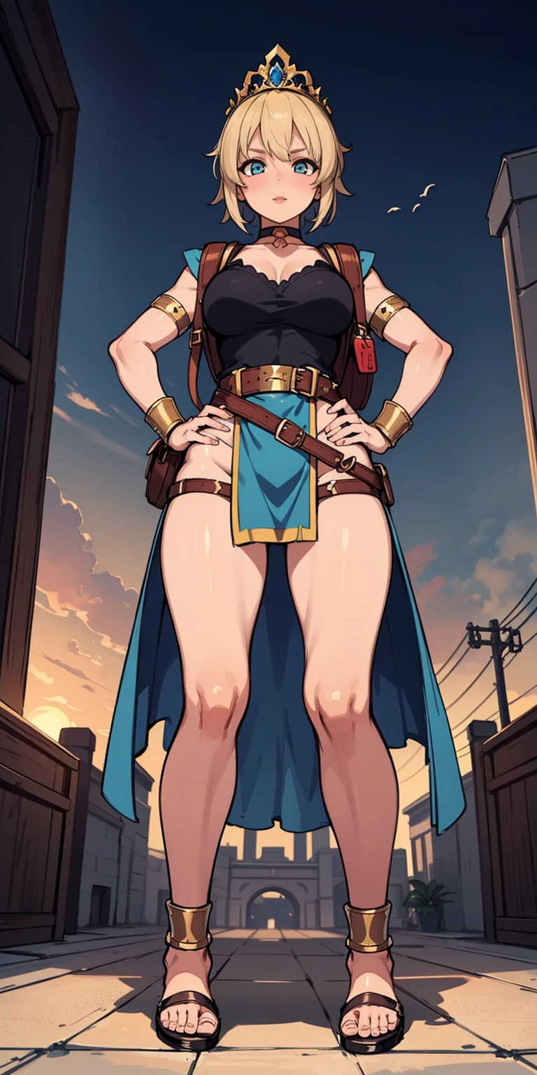 (8K, ultra-detailed, best quality, anatomically perfect body:1.5), (middle breast:1.2), shiny skin, 1 girl, alena-dq4, Colosseum, (have to pee:1.1), (urge to pee:1.2), (peeing self:0.2), (pp clothes:0.1), (very desperate to pee:1.3), (squatting), (long dress:1.4), (leather gloves, tights, leather boots:1.1), (hat, orange hair:1.3), (belt, cape), (knees together and feet apart:1.5), (Rub each other's knees:1.2), (leaning forward:1.5), (hand between legs:1.1), (holding the crotch:1.5), (orgasm:1.1), (blush:1.3), (embarrassment:1.3), (impatience:1.2), (flustered:1.2), (fidgeting around:1.3), flowing sweat, (erotic waist twist:1.5), (panting), (breathless:1.2), Erotic feelings, (close eyes, closed mouth:1.2), looking away,