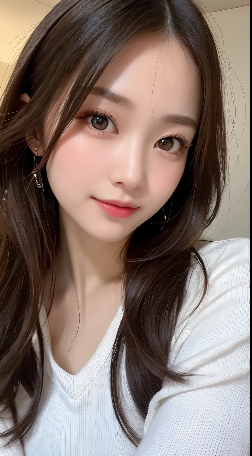 table top, highest quality, shape, Super detailed, finely, High resolution, 8k wallpaper, 完璧なダイナミックな構shape, beautiful and detailed eyes, Latest trend fashion Tokyo winter wear,medium hair, small breasts, natural color lip,smile,20 year old girl、midnight、beautiful and detailed face、perfect and beautiful face、slim face and style,spread your arms wide,Big eyes,Take a photo from below the knees at a face angle、small face、beautiful detailed face、perfect and beautiful double eyelids