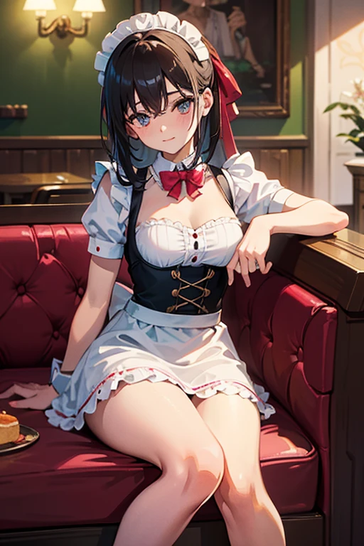 (((Masterpiece))),(((Super Detail))),(((in 8K))),(((best composition))),(((Rim lighting,Fireglow effect,deep shadow))),solo,(Hatsune Miku:1.0),(small breasts:1.2), (perky chest:1.2), (pointed chest:1.2), (Pudding cake magazine cover:1.3),(from above:1.0),(shoot from the side:0.9),masterpiece, 1girl, Amazing Cleavage:1.1, thin waist, Beautiful fingers,Detailed finger features,(Detailed hair features:1.7),detailed facial features,detailed clothes features, (perky chest:1.1), (pointed chest:1.3), looking at viewer,beautiful detailed eyes,double bun with glittering hair ornament,(super detailed glossy skin:1.3),slender body,tits,goddess smile,((mouth little smile open)),beautiful posture,cheongsam dress,(blue with silvr gold thread embroidery,super delicate floral pattern:1.2),seductive cleavage:1.3,beautiful glossy legs,shiny red high heels,lifting dishes with cakesd,french restaurant,hustle and bustle,rising steam,(((depth of fields)))
