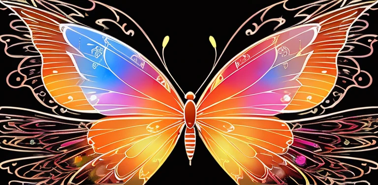 (Transparent background:1.4),(Symmetrical:1.5),(Masterpiece butterfly fight with dragon with wings, In the middle, Oriental elements),（China - chic illustration:1.2, Vector painting:1.2),(Chinese colors,senior color matching),( reasonable design, Clear lines, High sharpness,Best quality, Very detailed, Masterpiece, offcial art, movie light effect, 4K )
