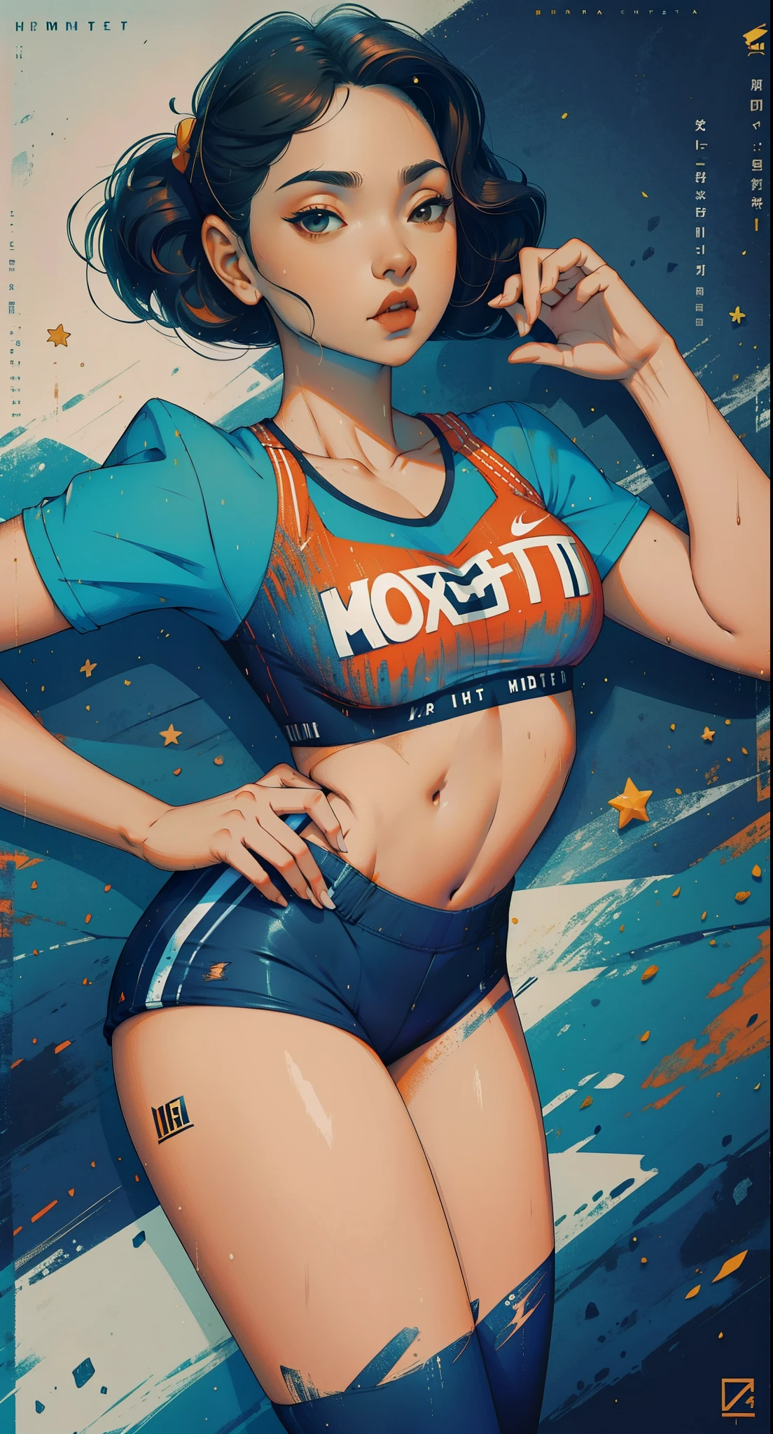 Hinata Hyuga, Fitness, com short legging da badboy, extremamente curto, tirando selfie, academia, usando uma pequena blusa nike, mostrando o umbigo, extremamente sexy, bunda grande, pernas grossas, agachamento, Nike sneakers, corpo inteiro, muito realista, extremamente Realista, extremamente sexy, 8k, 8k extremamente detalhado), (um extremamente delicado e bonito), (obra-prima), (melhor qualidade: 1.0), (ultra highres:1.0)