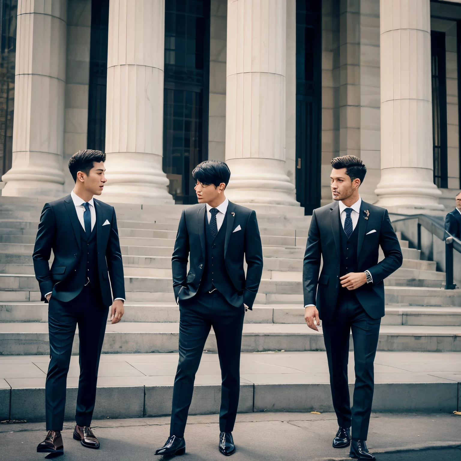 Men in suits