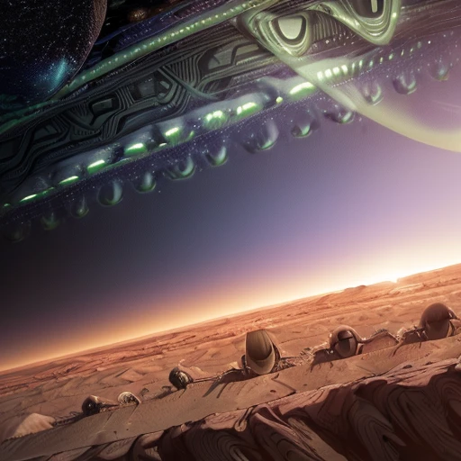 close-up photo, (alien:2.0), background universe planets stars, extrem colorful saturated bright national-Geographic-photo