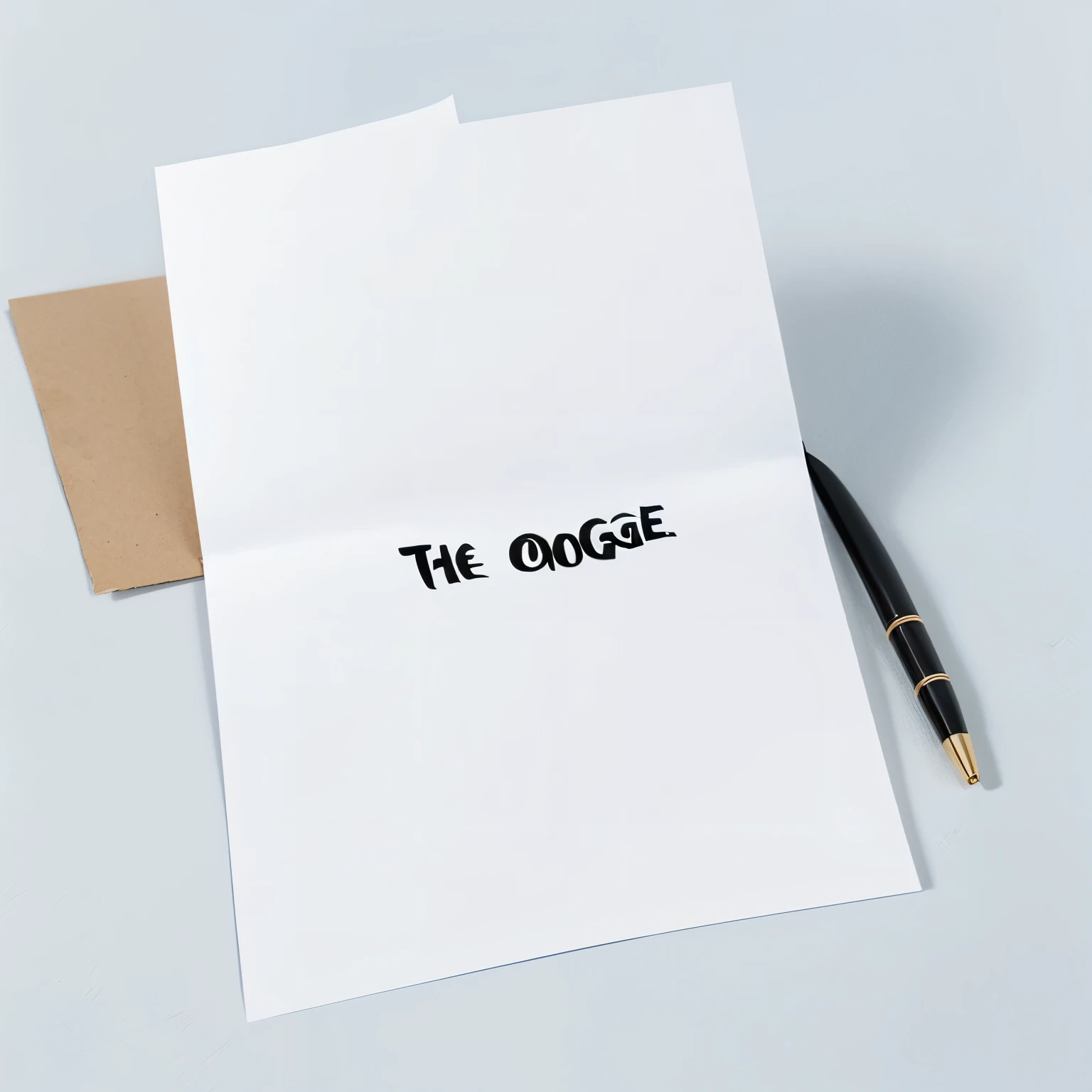 The word "Sorge" is written on a white piece of paper,is sorge
