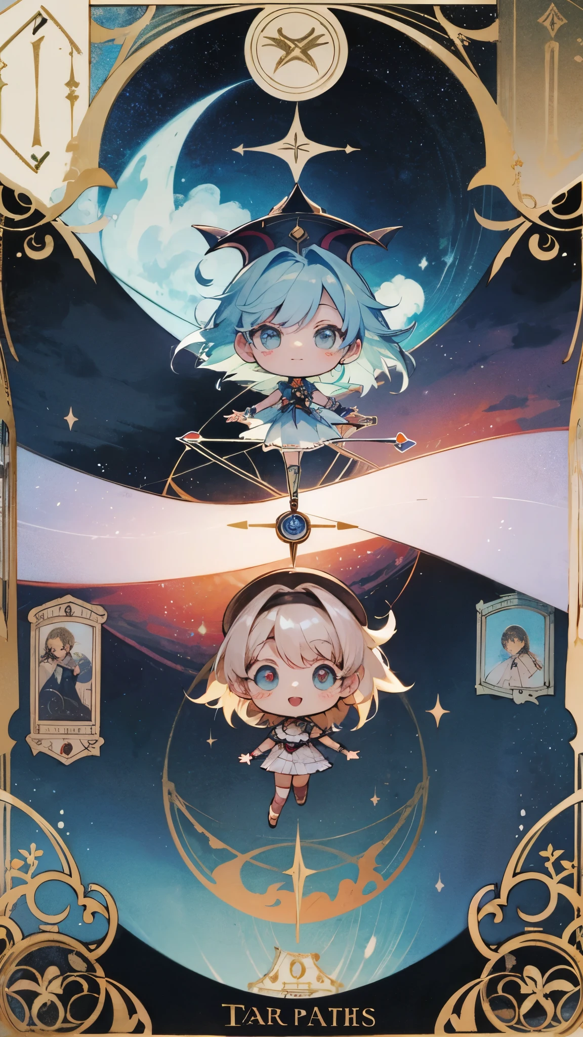 tarot_cards, chibi,