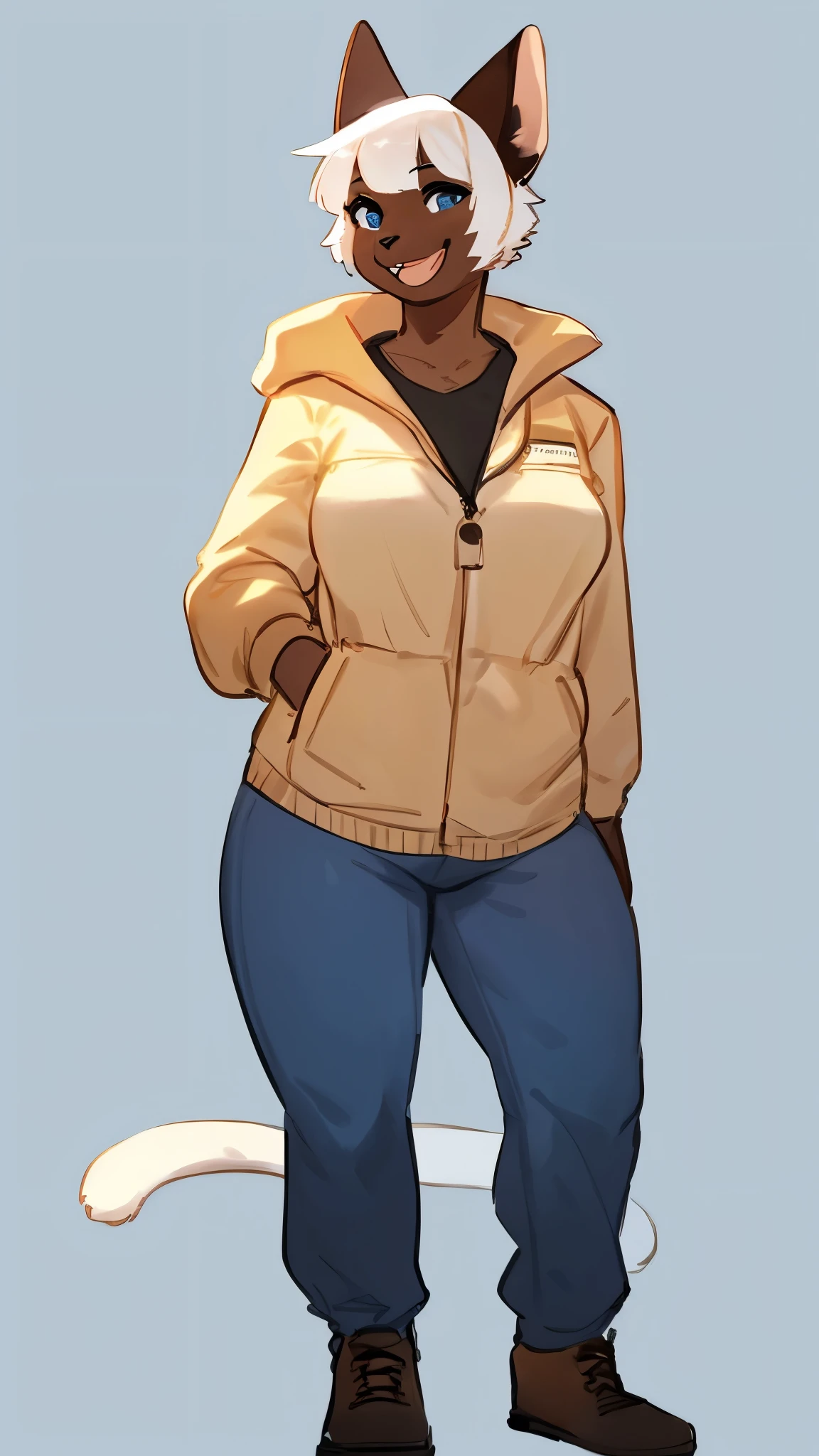 score_9, score_8_up, score_7_up, score_7, Expressiveh,best quality, masterpiece, ultra high resolution,
(demon boy:1.35), femboy, solo, jewelry, necklace, skirt, earrings, shoes, full_body, double_bun, sneakers, hair_bun, horns, horny, ((hands_on_hips)), standing, dark_skin, dark-skinned_female, black_hair, socks, off_shoulder, strapless