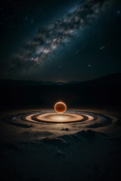 best quality, detailed, 4k, raw photo, masterpiece, (stars, planets, galaxy, space),