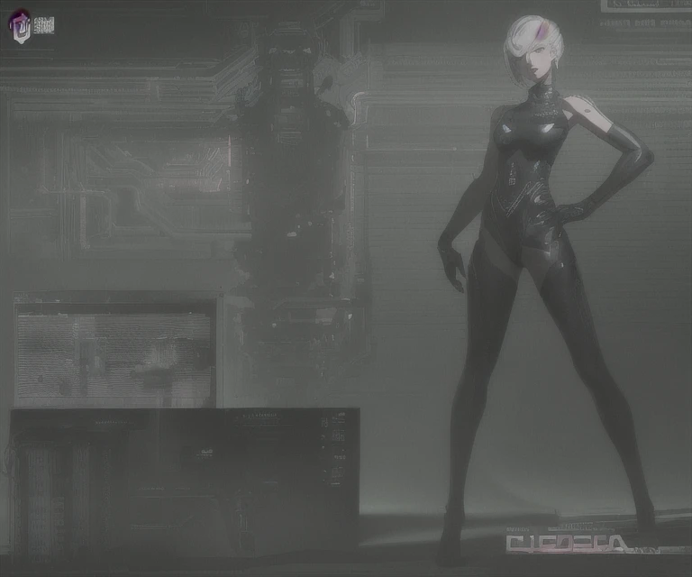 ((La mejor calidad)), ((obra maestra)), (muy detallado:1.3), ...............................................................................................................................................3D, Beautiful (cyberpunk:1.3) Mujer hacker, peinado corto,pelo corto, Volver al visor, cabello grueso, Terminal de ordenador operativo, Pantalla montada en la cabeza, computer server, Pantalla LCD, fiber optic cable, Logotipo de la empresa, HDR (High Dymanic Range), Trazado de rayos, NVIDIA RTX, Super resolution, Irreal 5, Subsoil Scatter, Textura PBR, Post-procesamiento, Anisotropic filtering, profundidad de campo, maximum sharpness and sharpness, Texturas multicapa, Albedo y Highlight Maps, Sombreado de superficies, Accurate simulation of light-material interactions, proporciones perfectas, Renderizado de octanaje, duotone lighting, ISO bajo, balance de blancos, Regla de los tercios, amplia apertura, 8K RAW, efficient sub-pixels, sub-pixel convolution, glow particles, dynamic pose