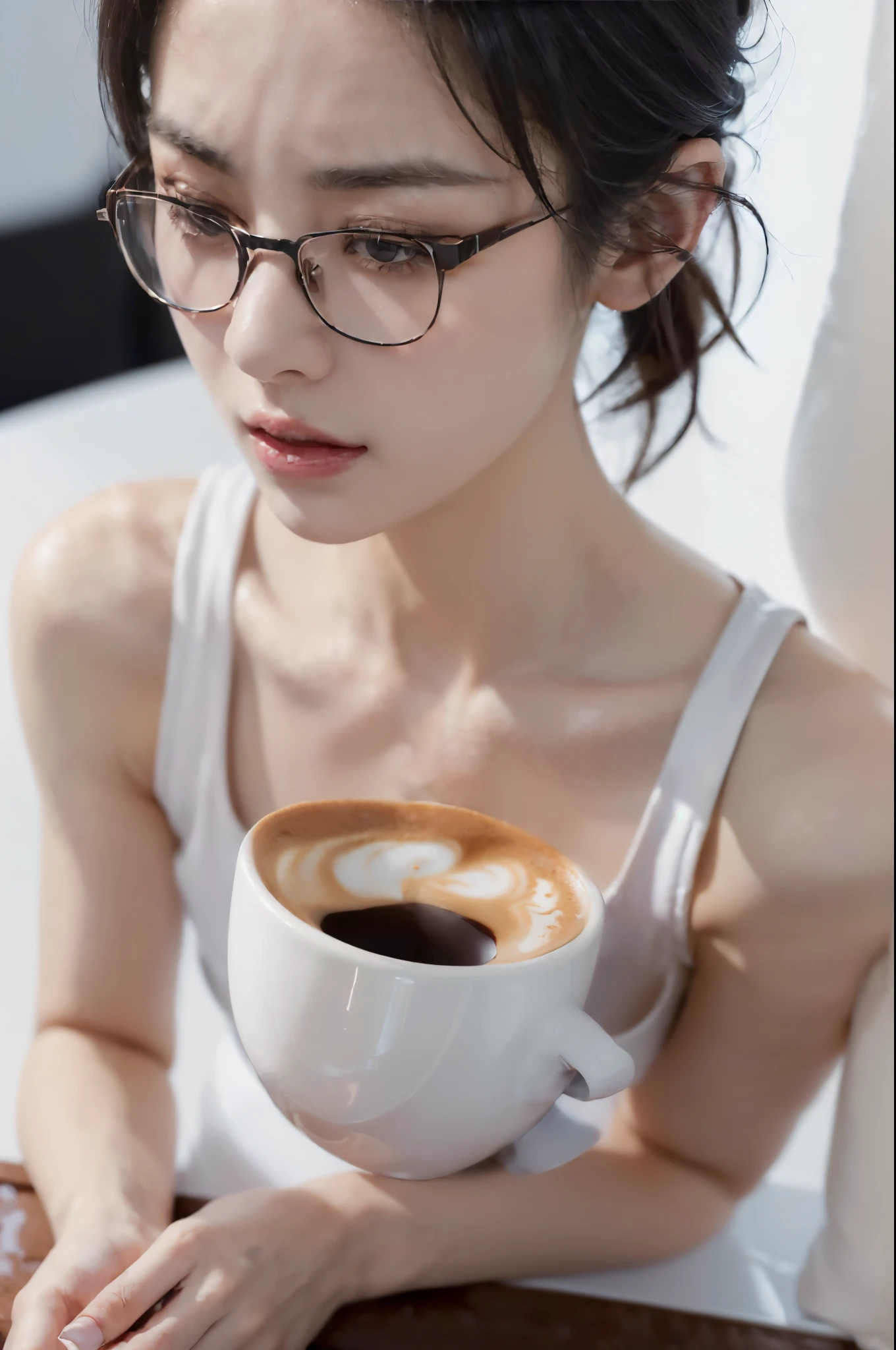 (extremely detailed CG unity 8k wallpaper), (masterpiece), (best quality), (ultra-detailed), (best illustration), (best shadow), (absurdres),
BREAK
girl, sweat, steam, medium breast, nsfw, shy, looking at viewer, light smile,