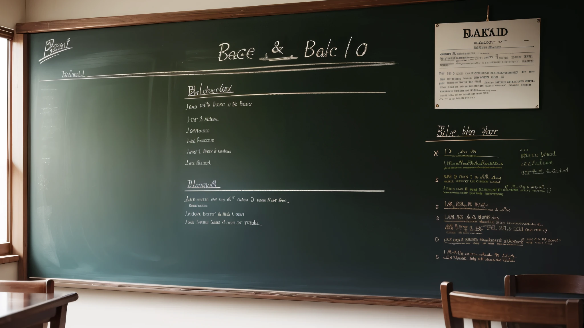 blackboard,