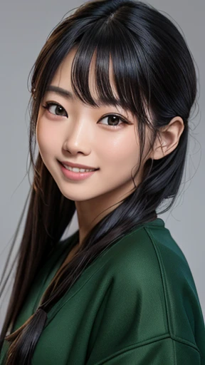 camera、photo shoot、cameraを首から下げた中年男、grin、oriental、I wore a sweatshirt、dressed in green、highest quality、masterpiece、ultra high resolution、(Photoreal:1.4)、No background、Upper body、highest quality、masterpiece、ultra high resolution、(Photoreal:1.4)、game poster、Handsome guy、
