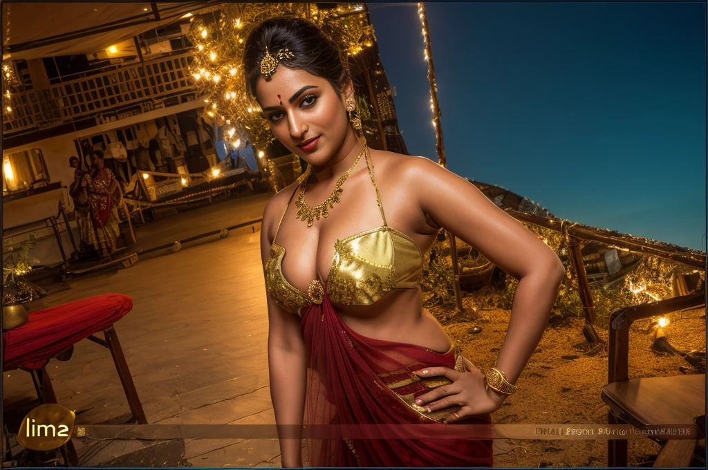 Foto RAW, photorealistic, photography, full body shot, master shot, Saree model, model Photography, Indian saree shoot, Indian traditional wear advertising photography, traditional wear brand shoot, face of Indian actress Sonakshi Sinha, masterpiece, realistic, sweat , sweaty, realism, photorealism, high contrast, photorealistic Artstation 8k HD digital art trend of high definition and detailed realistic skin texture, ultra detail, realistic skin texture, armature, best quality, ultra high definition, (photorealistic:1.4),, high resolution, detail, raw photo, Re sharp, by Lee Jefferies Nikon D850 Film Stock Photo 4 Kodak Portra 400 Camera F1.6 Lens Rich Color Ultra Real Realistic Realistic Textures Dramatic Lighting Unreal Engine Trending at Art Station Cinestill 800,(pele altamente detalhada: 1.2), 8k UHD, DSLR, soft-lighting, alta qualidade, grain of film, Fujifilm XT3