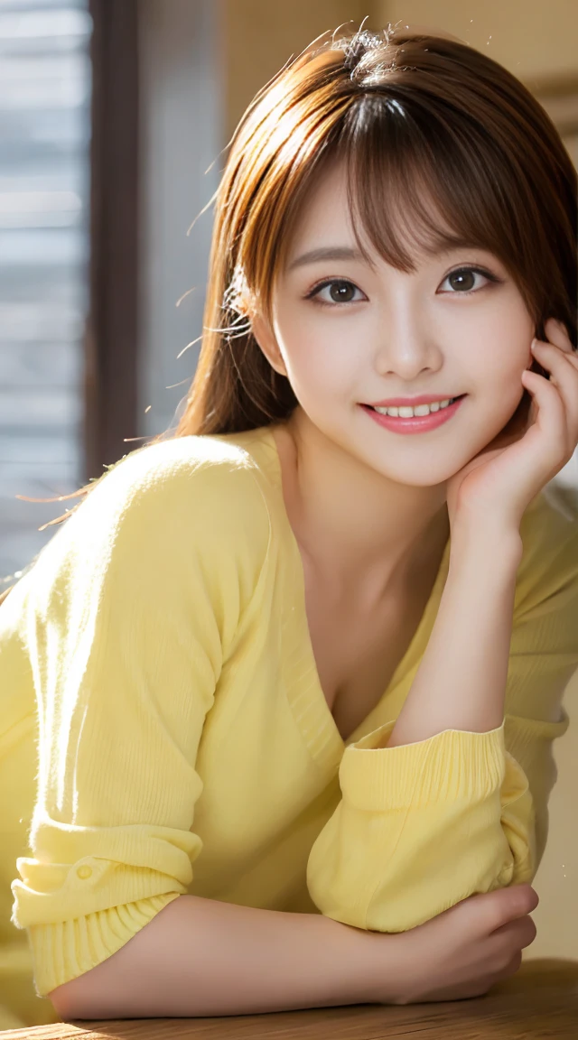 table top, highest quality, figure, super detailed, finely, High resolution, 8k wallpaper, 完璧なダイナミックな構figure, beautiful and fine eyes,  natural lip,Random cute clothes,whole body, random sexy pose,smile
