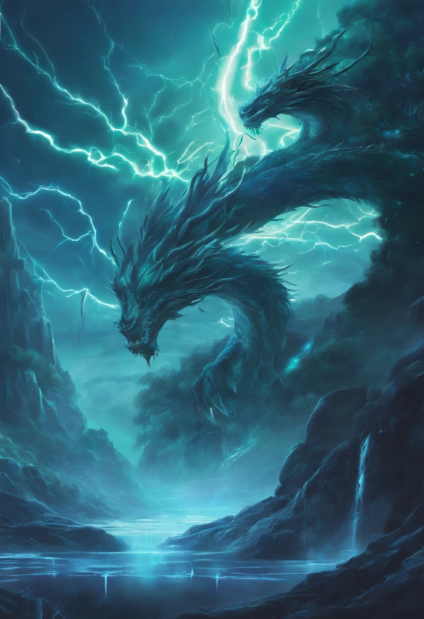 icecreen，dragon，lightning，universe，transcend，truth，world，Tree，Surface，horizon