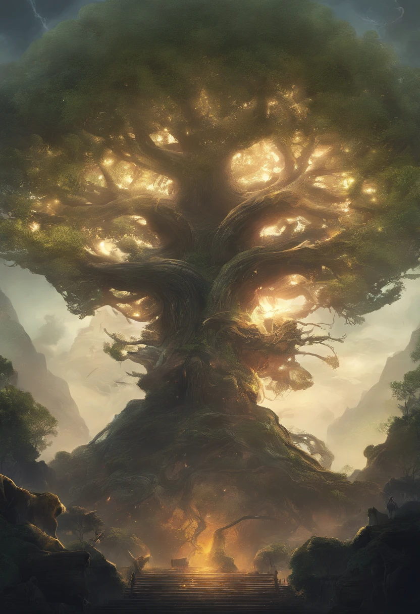 Heroes are invincible，world tree，ash，ring，a trillion years，time