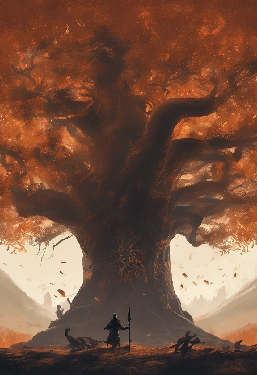 Heroes are invincible,world tree,ash,ring,a trillion years,time