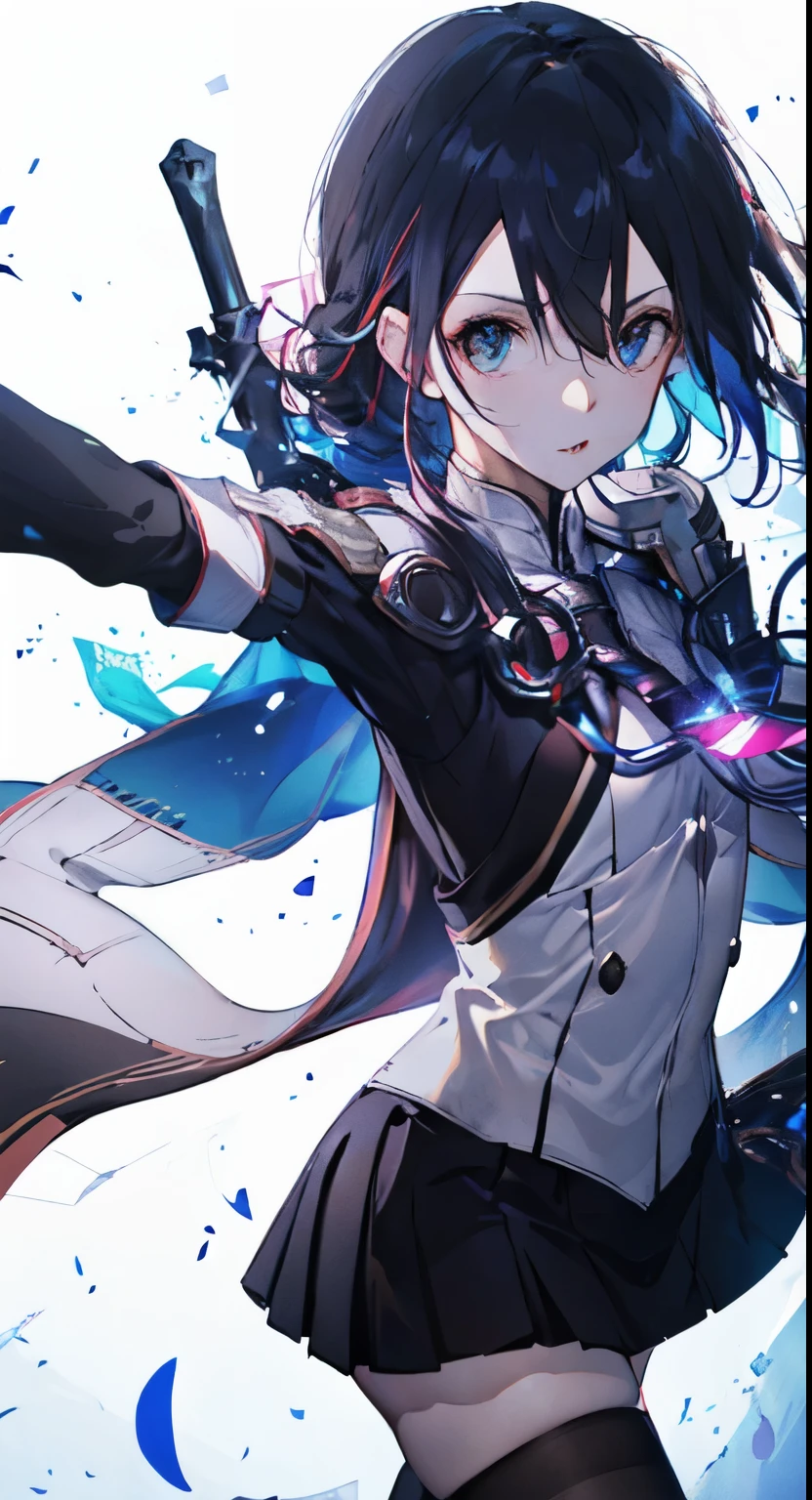 close up, very long hair, , professional artwork, intricate details, vision,maidennurse短裙服装,sharp focus, Detailed picture, Realistic lighting, Popular topics on pixiv, Standingatattention, ((maidennurse)), beautiful body,beautiful nose,Beautiful character design, perfect eyes, Perfect Face, view viewer, SFV,official art,Extremely detailed CG unified 8k wallpaper, perfect lighting,colorful, bright_street frontage_Face_Lighting project:1.0),(the best_quality:1.0), 超high resolution,4K,Super detailed, photography, 8K, high dynamic range, high resolution, Huang Li:1.2, Cordas Portela 400, film grain, background blur, Bokeh:1.2, lens flare glow, (A vibrant one_color:1.2), (Its appearance), ((view viewer, dancing pose))Female Kirito,black stockings,((black hair))