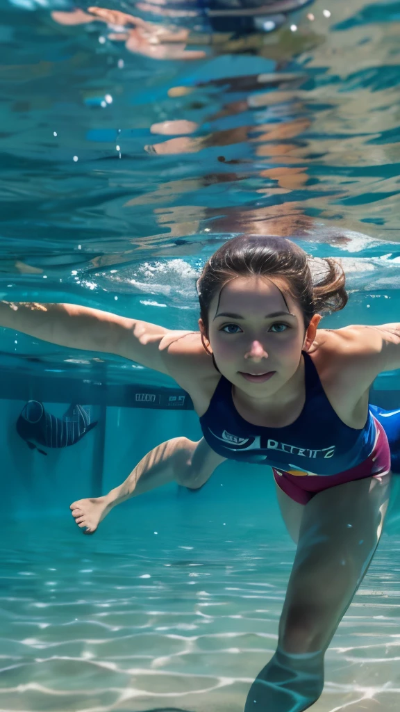 kind　mother　swimming school　