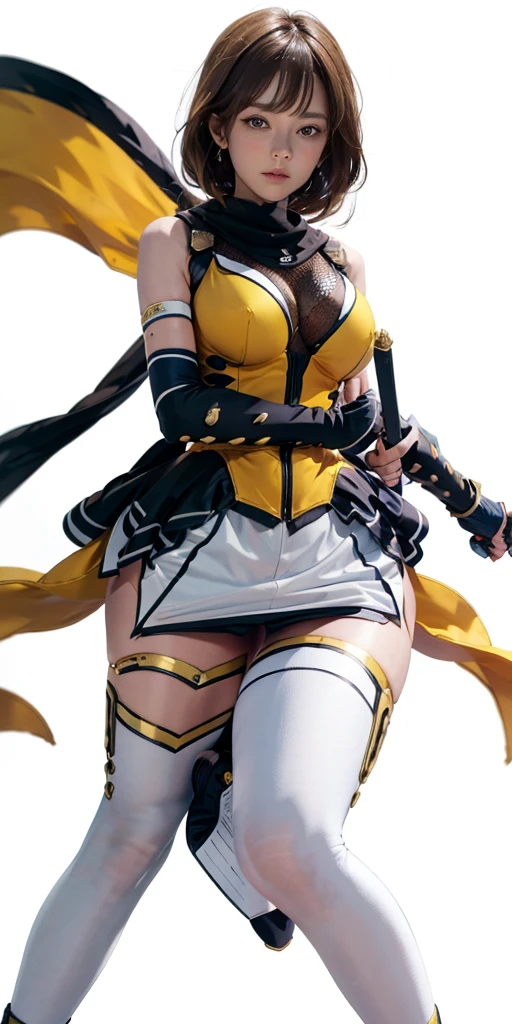 The most erotic body、mini skirt、Absolute plump thighs