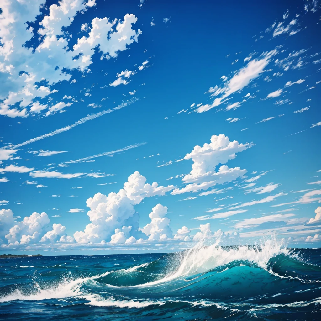 Currents，horizon，Sky，blue，magic