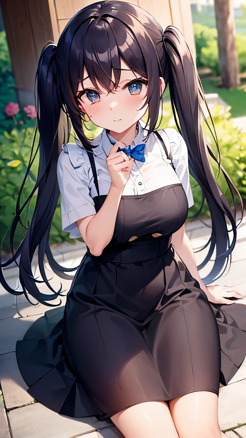 best quality,low twintails