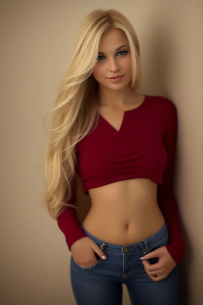 Pretty blonde Woman