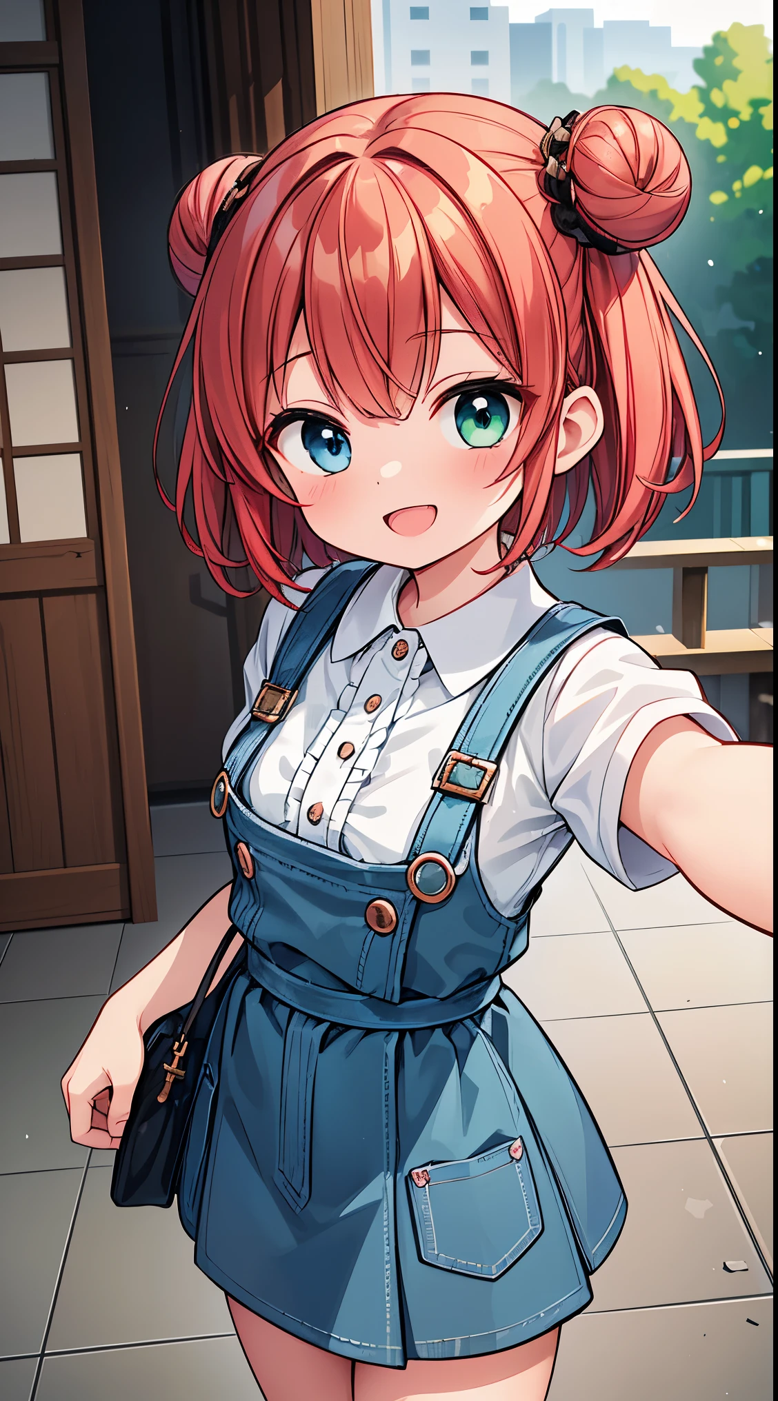 (masterpiece, top quality, best quality, official art, beautiful and aesthetic:1.2),ultra-detailed,intricate details,amazing illustration,award-winning art,atmospheric,
BREAK 1 beautiful girl, (kawaii:1.5), (Chibi: 0.8), (kawaii: 1.5), (Lori: 0.5), (17 years old girl), BREAK(Red hair, short-hair,Two buns hair:1.4),(:D,grin:1.3),( Heterochromia,The blue eyes,The green eyes, Eye Highlights,The first hyperfine stars:1.45), star the eye silhouette thick eyelashes, naked boobs double eyelids:1.2),(de pele branca), (The best smile,:D:1.45), BREAK,
BREAK
country style, western-inspired clothing, cowboy boots, denim, plaid shirts, rustic accessories, earthy colors, casual comfort
BREAK
brutalist art, raw concrete, geometric forms, architectural sculptures, bold textures, industrial aesthetic, unadorned surfaces
BREAK
scientific discoveries, technological innovations, cutting-edge research, modern advancements, futuristic designs
BREAK
Victorian patterns, 19th-century designs, ornate motifs, intricate details, historical influence, decorative art, lavish aesthetics
BREAK
Illustrate a selfie-style image, capturing a personal moment, casual expressions, and a sense of candidness
BREAK
Illustrate a gravity controller, with the ability to manipulate gravitational forces, bending the laws of physics to their will
BREAK
Design a black-and-white image, emphasizing tones, contrasBREAK,wakame,wakame,wakame,(Cowboy Shot:1.4),
BREAK,(Blurry background:1.3),(absurderes, hight resolution, Super Detail Art),cel shading,Clear Color, Lonely optical effect, Beautiful pictures, Bright glow, mystic atmosphere,(Close-up of girl:1.1), Mystical light particle effect,manga influence, clean line drawings,