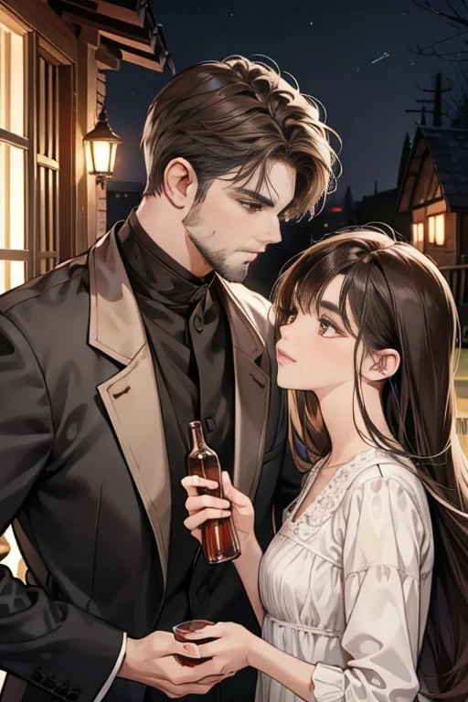 > **(Masterpiece: 1.4) best quality,**
> **Creada por: Midoru**
> **Creada por: Midoru**
> **Creada por: Midoru**
> **Creada por: Midoru**
> **Creada por: Midoru**
>
> A sensual and passionate couple, bathed in the soft glow of moonlight, embodying a dark and alluring connection. The man, with short black hair, a defined jawline, and a sensual beard, exudes an imposing and muscular presence. His eyes hold a passionate and slightly sadistic expression, and his chiseled