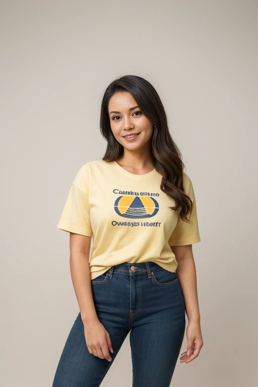 Criar um logotipo original e diferente de tudo o que possa aparecer nas redes sociais. that highlights the letter W for the WACKY DESING brand. Em amarelo. Minimalista. Marca que vende t-shirts.