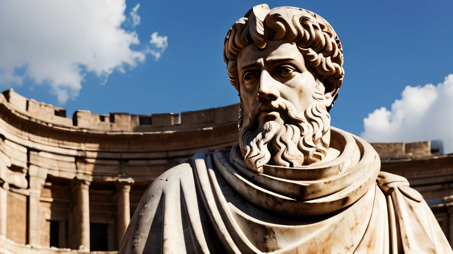 Roman Emperor Marcus Aurelius in 4k