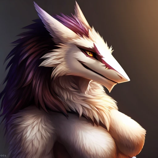 Female sergal furry