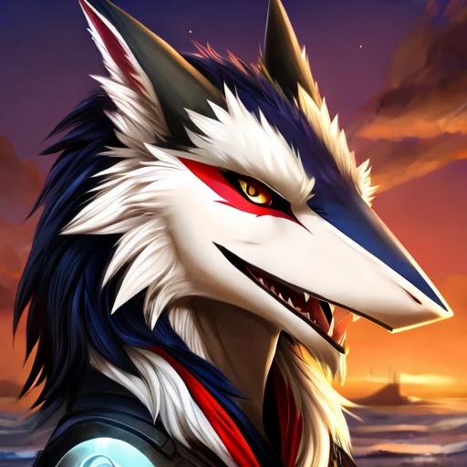 Female sergal furry