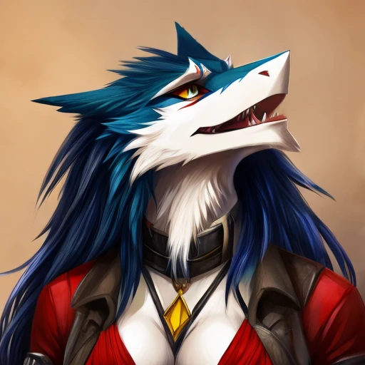 Female sergal furry