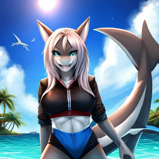 Female Shark furry
