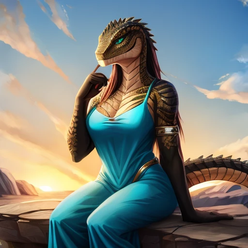 Female Reptile furry