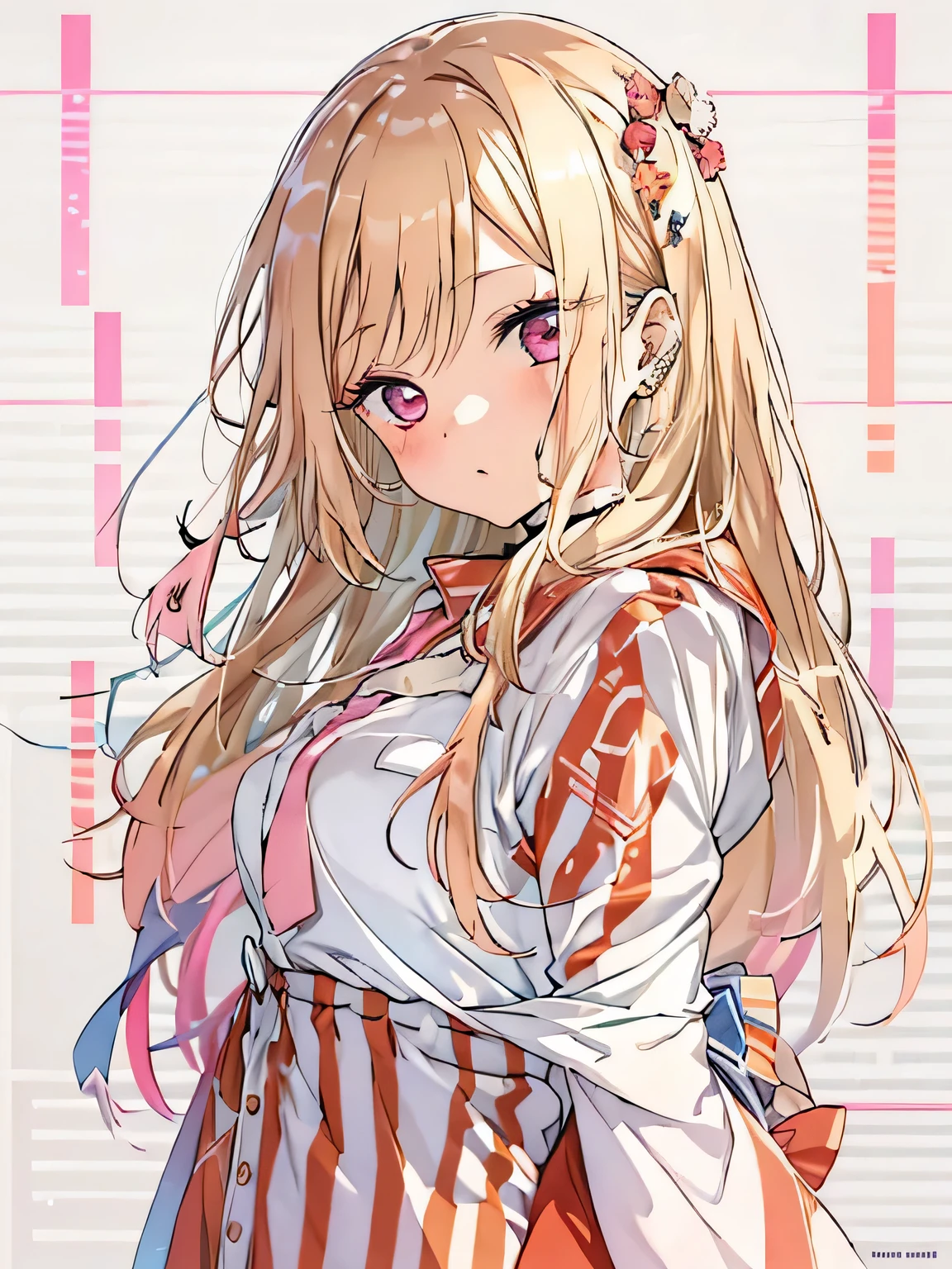 anime, a girl with brown hair and a necklace with a heart, detalhes complexos olhos lindos e delicados, extremely cute Menina anime face, cute Menina anime portraits, rosto de anime natural fofo, cara fofa de anime, visual de anime de uma linda garota, cute Menina anime, cute Menina anime portrait, estilo de arte anime moe, (Menina anime), cabelos castanhos e olhos grandes, Estilo de anime fofo, pretty Menina anime