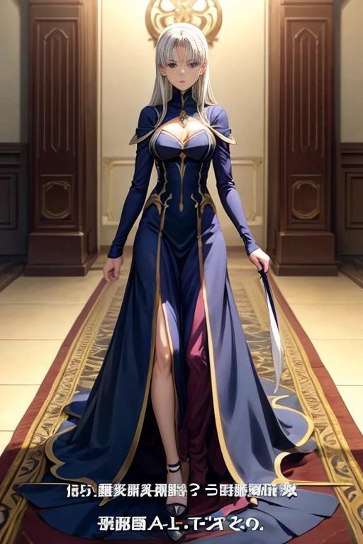 Full body photo of a mature woman of Royal Sister