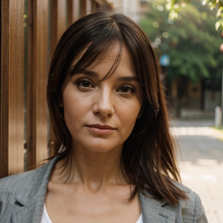 Realiste woman 40 years old face
