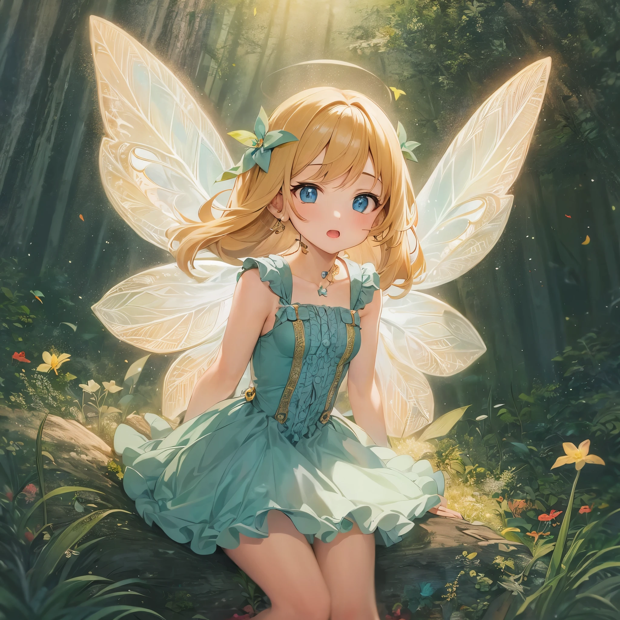 1girl, solo, fairy