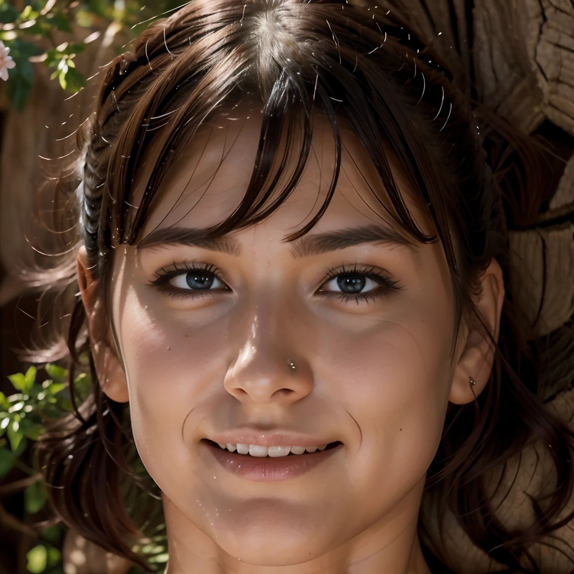 Handsome realistic face
