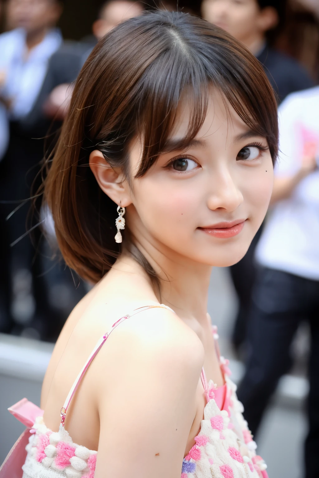 Idol style beautiful girl