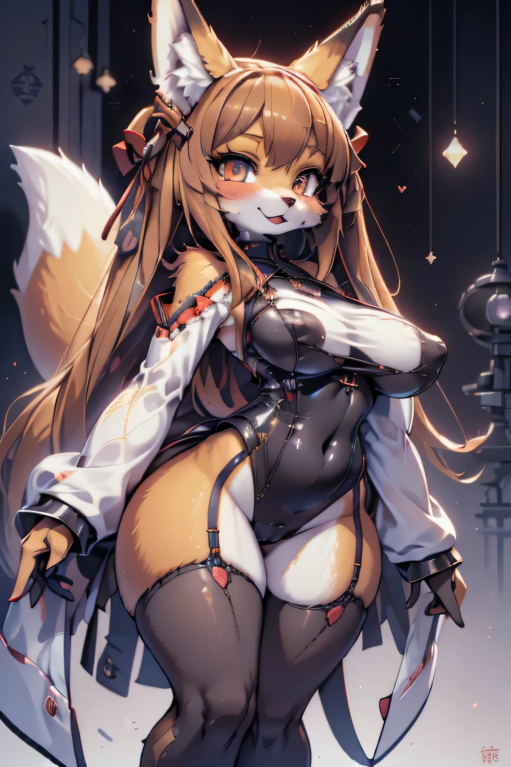 china dress, stocking, female furry mini cute style, holo a wolf girl, girl in a string bikini with a fox tail, female furry mini cute style, holo a wolf girl, realistic bikini, furry brown body, holo if a wolf girl, furry, fox tail, swimsuit, furry art!!!, small curvy , Camel toe very obvious, The nipple contour pronounced, pubes, fishnet stockings wrap the thighs, absurdly long hair, erotic, Sci-fi, (huge breast), beautiful clothes , Lace, lace trims, lace clothing, lace clothing, pubes, thick thighs, beautiful face, short skirt