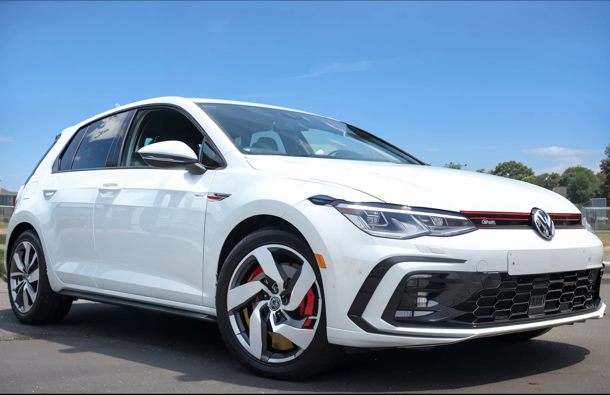 volkswagen golf gti 2021, car