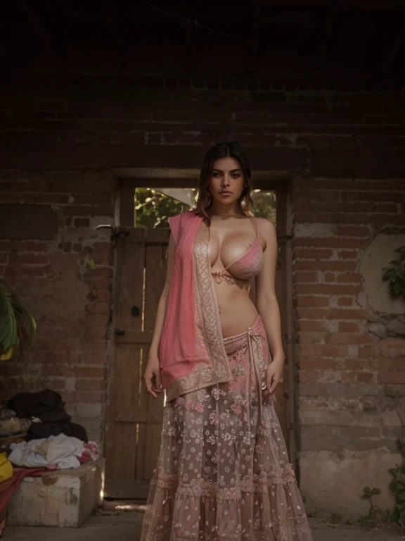 Turn this picture into a real big boob's and big nipples real woman