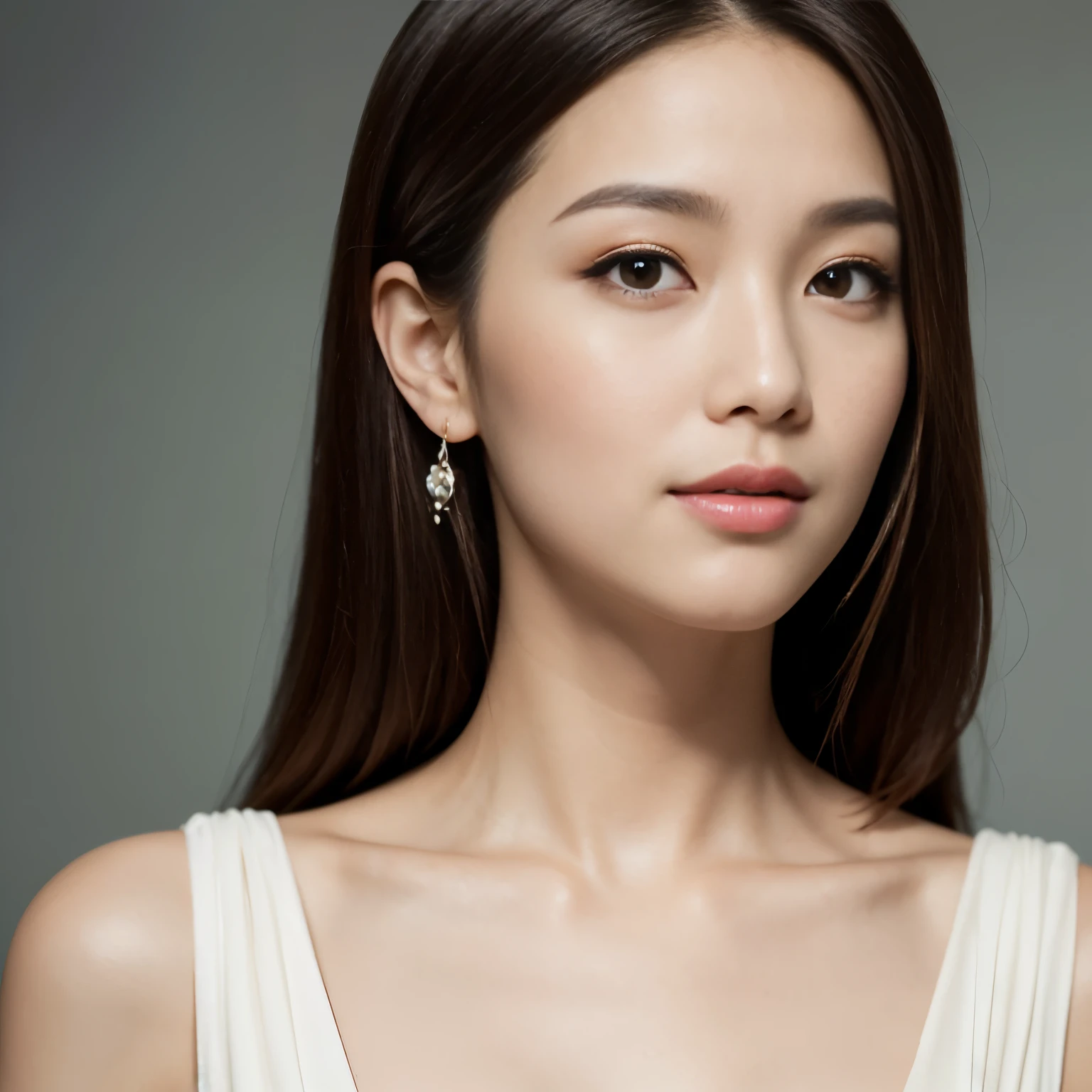 (best quality,4k,8k,highres,masterpiece:1.2),ultra-detailed,(realistic,photorealistic,photo-realistic:1.37),beautiful lady,28 years old,detailed eyes and lips,young woman,attractive appearance,natural beauty,slender figure,long flowing hair,elegant dress,graceful posture,soft lighting,warm color palette,subtle shadows,sublime atmosphere,studio photography,high fashion portrait,subtle smile,vibrant colors,delicate features,fine textures,accurate skin tones,silky smooth skin,shining hair,HDR effect,sharp focus,dreamy background,vivid dreamlike colors,stylish makeup,confident expression,trendy accessories,intense gaze,perfect symmetry,breathtakingly beautiful,classic beauty,ageless charm,mesmerizing presence,lively and radiant, enchanting allure.