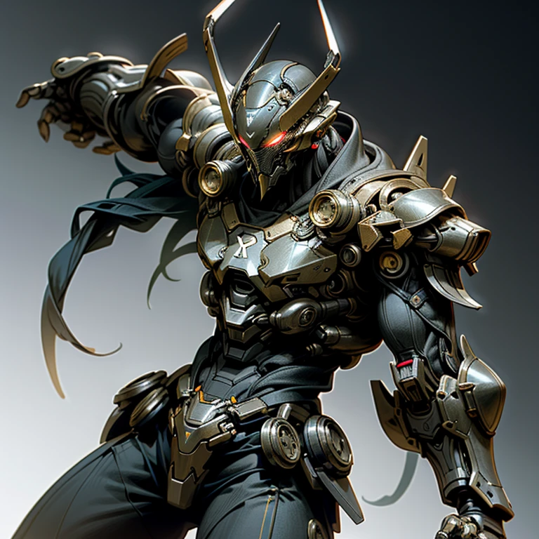In the heart of a futuristic, cyberpunk realm, a formidable figure takes shape. Clad in a cybernetic armor, the iconic silhouette of Mortal Kombat's Scorpion emerges. His eyes, engulfed in a striking red glow, pierce through the neon-lit cityscape. An imposing presence, this hyper-realistic rendering of Scorpion is an undeniable mechanical marvel. His every movement, an intricate dance of cybernetic precision.
Beneath the armor, a human essence remains, adding a layer of intrigue and depth to this formidable adversary. The atmosphere around him is one of intense, dramatic tension. The