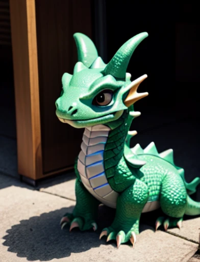 A cute baby dragon