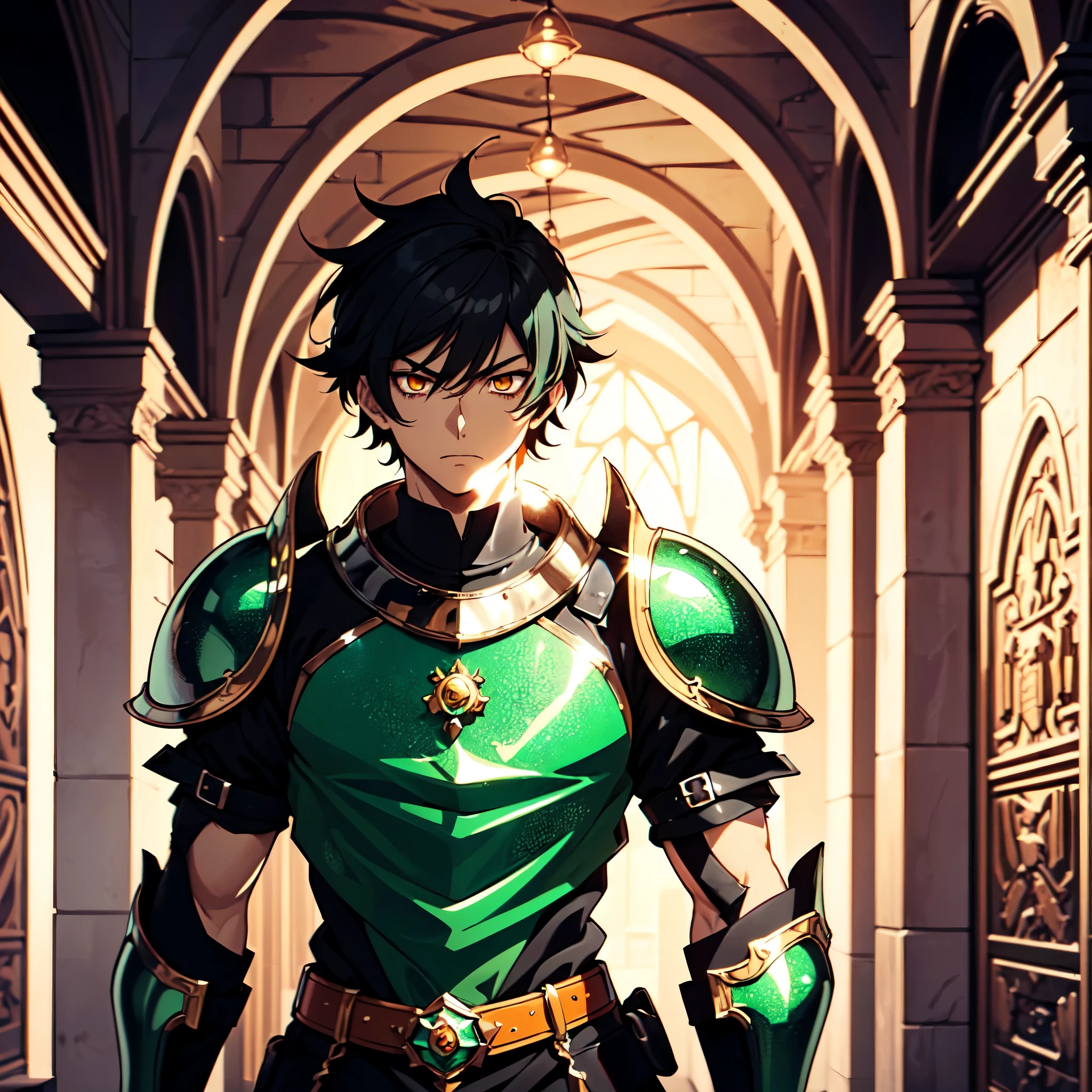 128K Ultra High Definition,
128K Ultra High Quality,
128K Ultra High Resolution,
Best Definition,
Best Quality,
Best Resolution,
Perfectly Detailed,
Perfectly Designed,
Extremely Detailed,
Extremely Designed,
Hyper Detailed,
Hyper Definition,
Hyper Quality,
Hyper Resolution,
Masterpiece,
(((Anime))),
Body Shot,
(((Boy))),
Handsome,
Muscular Body,
(((Black Short Hair))),
(((Orange Eyes))),
(((Hyper Detailed & Perfectly Designed With Ultra High Quality Green Emerald Warlord Armor))),
(((Inside Of Medieval Royal Palace Background Scenery))),