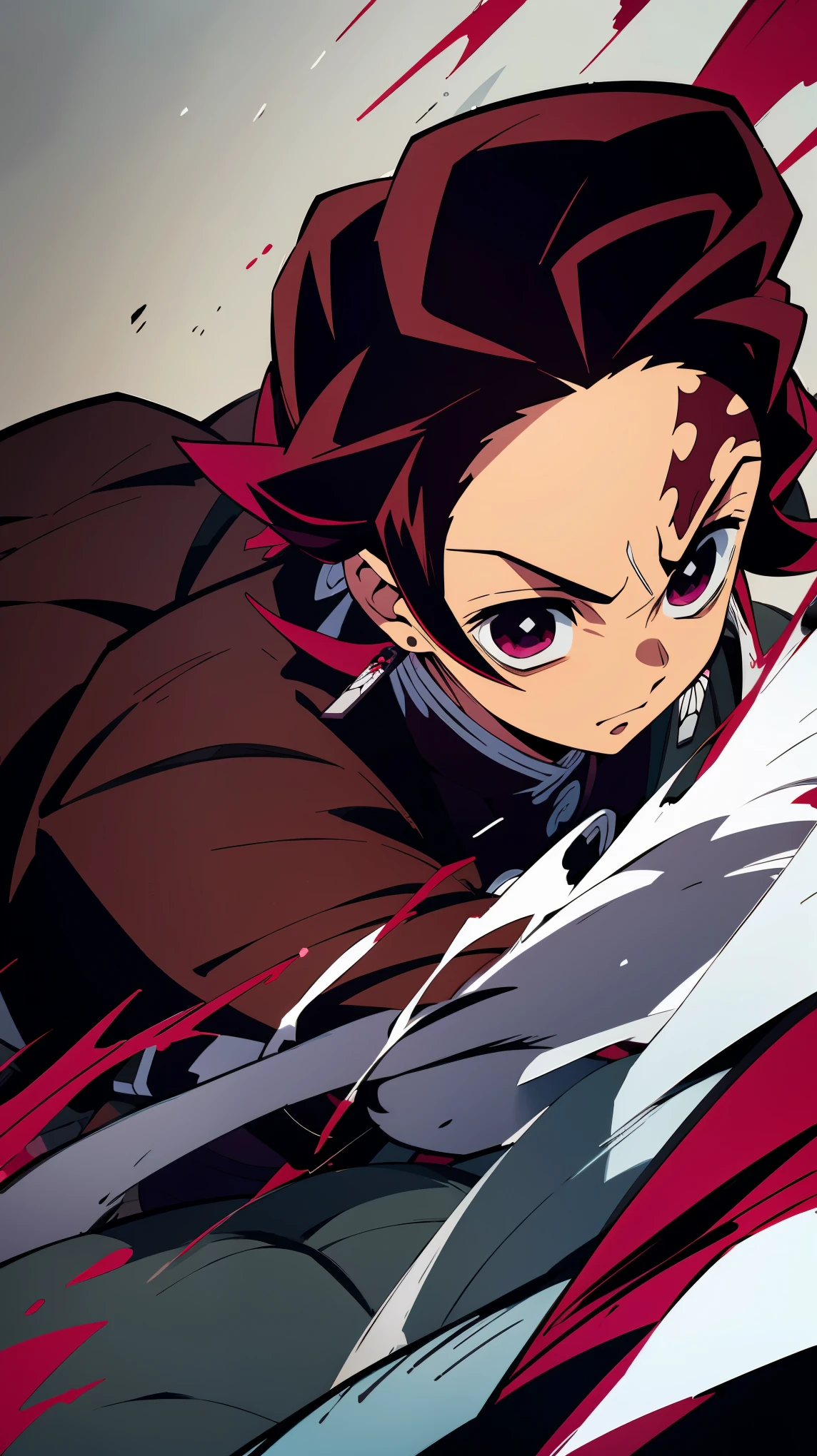 Tanjiro Kamado, fighting